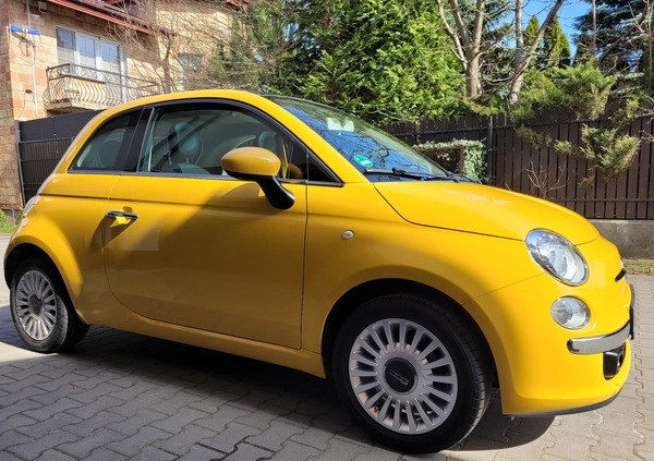 Fiat 500 cena 33999 przebieg: 79763, rok produkcji 2014 z Warszawa małe 191